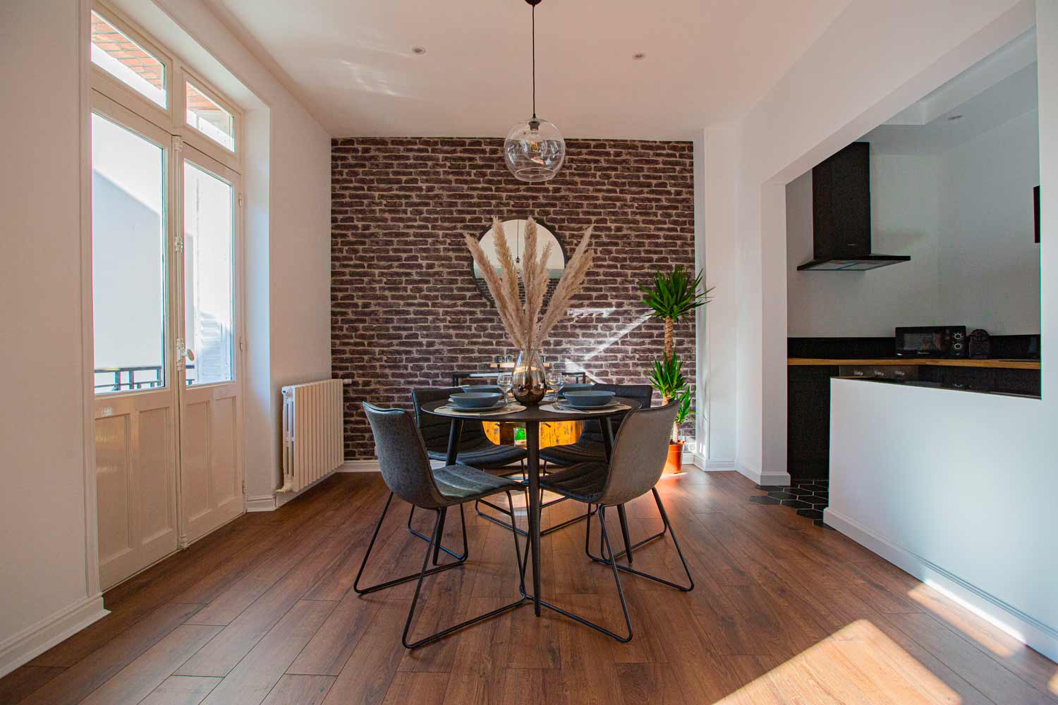 Intérieur maison salon à Villemandeur