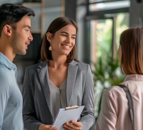 discussion agent immobilier couple frais agence - guide du vendeur RESIDE Immobilier